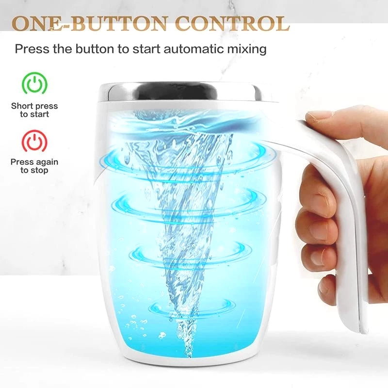 SELF STIRRING MUG